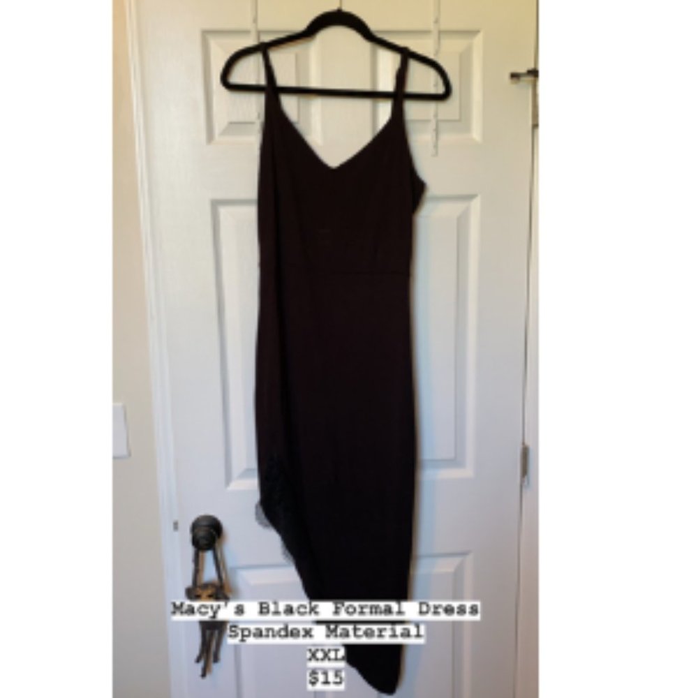 Macy's Black Dress